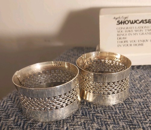 Vintage silver plated fretwork - plated,