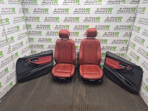 Bmw full red - bmw, leather