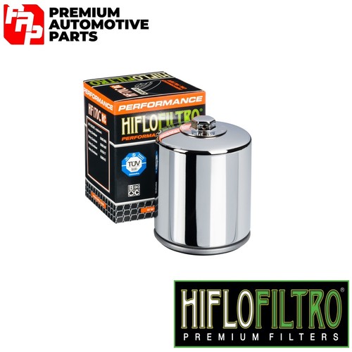Chrome racing oil filter - chrome,