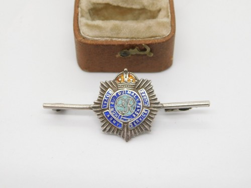 Wwii sterling silver enamel - sterling,