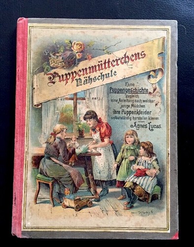 Book doll mother sewing - book:, mother's