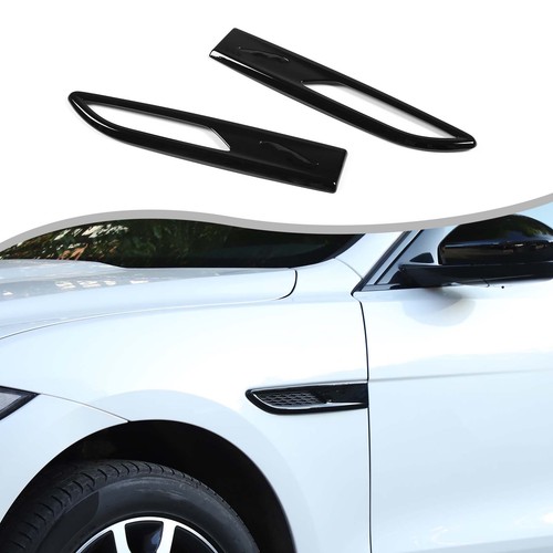 Piano black side air fender - air,