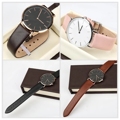 Leather watch strap band milan - leather,