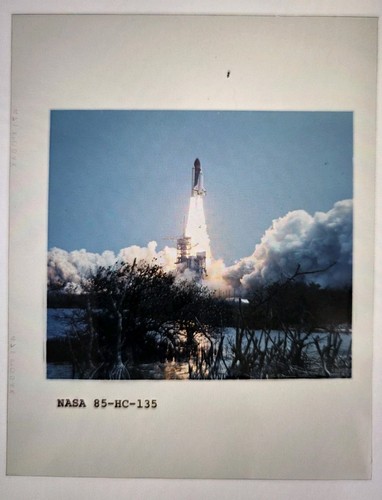 Vintage nasa press photo - nasa, 1985