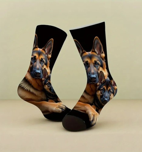 Lovely pair socks with - pair, of
