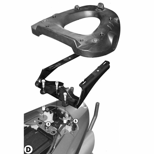Kr116m luggage rack with - luggage,