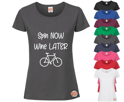 Spin now wine later ladies - now, later!