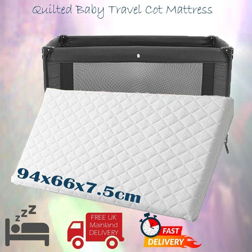 Travel cot mattress quilted - travel,
