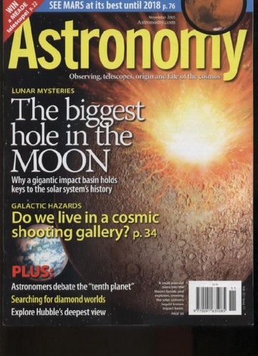 Astronomy magazine november - magazine,