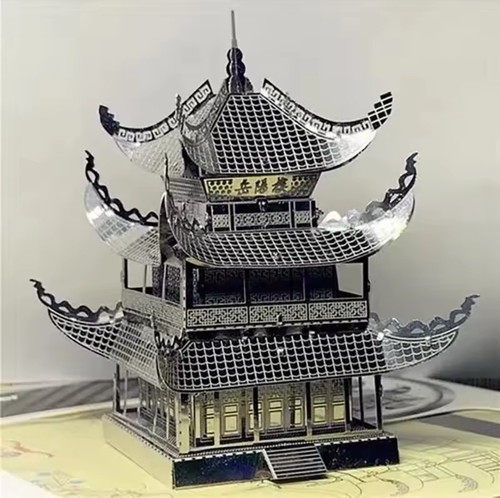 Cutter incl yueyang tower 3d - tower,