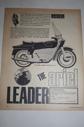 1960 advert for ariel - advert,