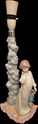 Nao lladro table lamp girl - lamp, how