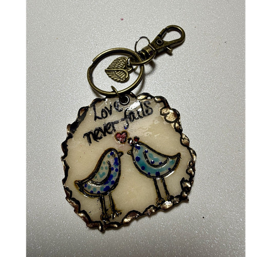 Love never fails birds - fails, heart