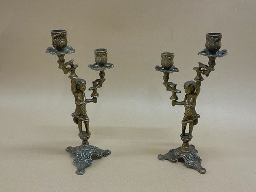 Pair antique rococo style - pair,