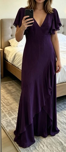 Ever pretty purple ruffle - ever-pretty,
