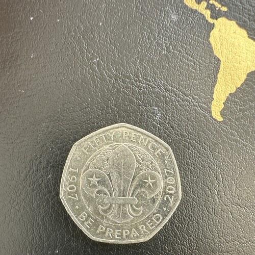 50p coin 2007 prepared - 50p,