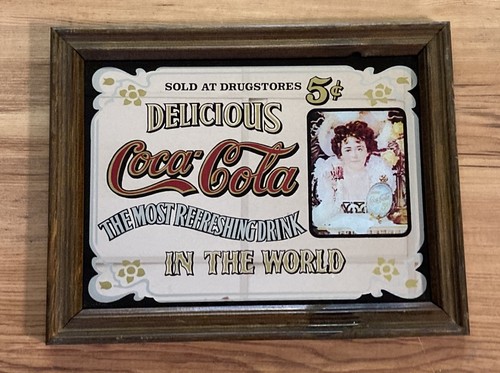 Coca cola vintage - vintage, mirrored