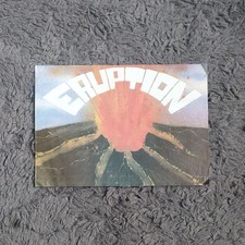 Rave flyer eruption - rave, a5