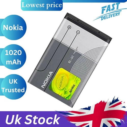 Genuine nokia bl5c 3pin - nokia,