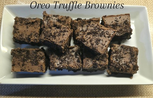 Oreo truffle brownies box of - -,