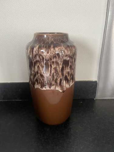 Vintage pottery small vase - pottery,