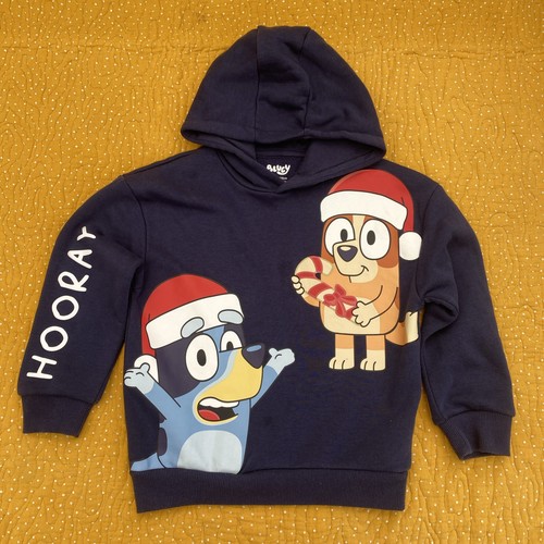 Bluey christmas jumper hoodie - bluey,