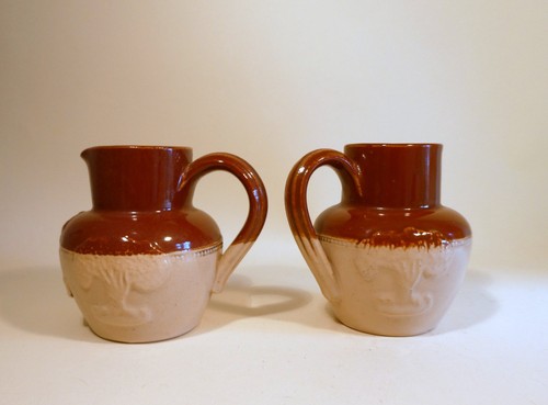 Pair antique doulton - pair,