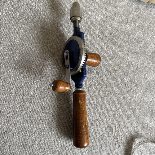 Vintage hand drill - hand,