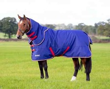 Shires Tempest Original 100g Horse Turnout Rug & Detachable Neck | Navy
