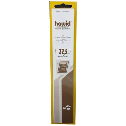 Hawid stamp mounts 210x27 5mm - hawid,