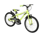 20 inch Kids Children Girls Boys Neon Blue Pink Bike With Kick Stand New 2024