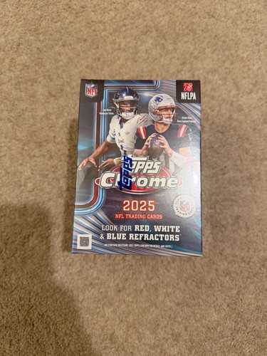 2025 topps chrome nfl - topps,