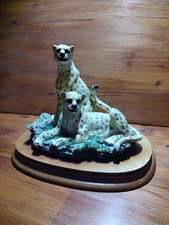 Vintage Leonardo Collection Cheetah Big Cat Year 1993 Ornament