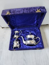 Antique 3 Piece Silver Plated