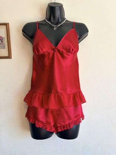 Victoria secret red silk - victoria’s,