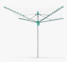 Leifheit Linomatic 400 Easy Open Rotary Clothes Airer 40m (Dirty/No Socket) B+