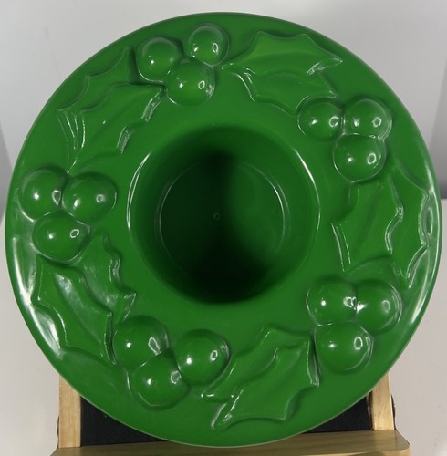Green holly christmas jello - green,