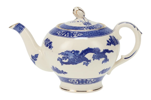 Royal cauldon dragon blue - -,