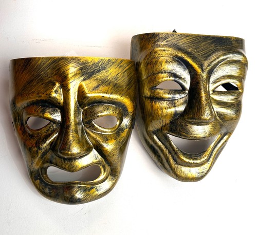 Happy sad masks - sad, comedy