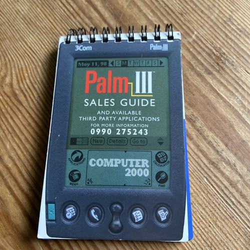 Palm iii 3com vintage - 3com,