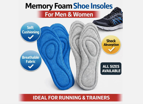 Memory foam shoe - shoe, inserts