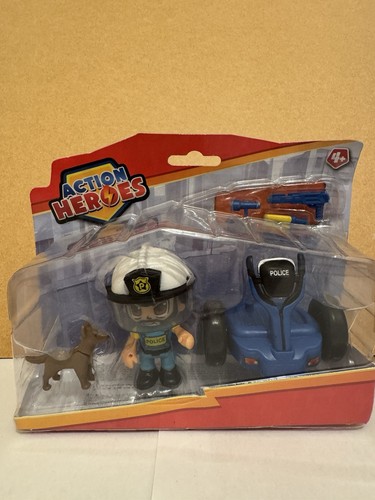 Action hero police - action, figure