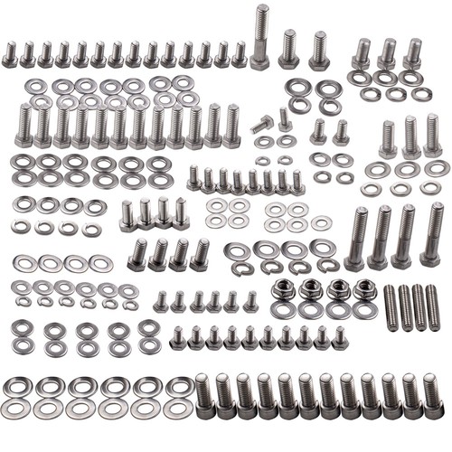 Small block hex stainless bolt - block,