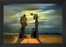 SALVADOR DALI PAINT Framed