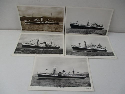 Clyde steamers black - 5,