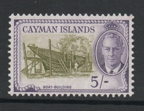 Cayman islands 1950 - 1950, 5/-