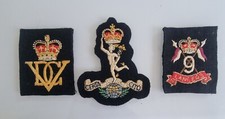 Military Cloth Blazer Badges.