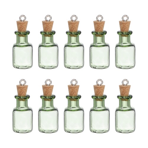 Pcs green small square - 10,