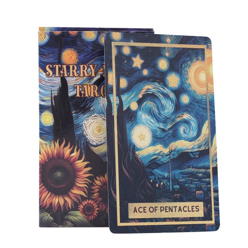 Starry night tarot cards - tarot,