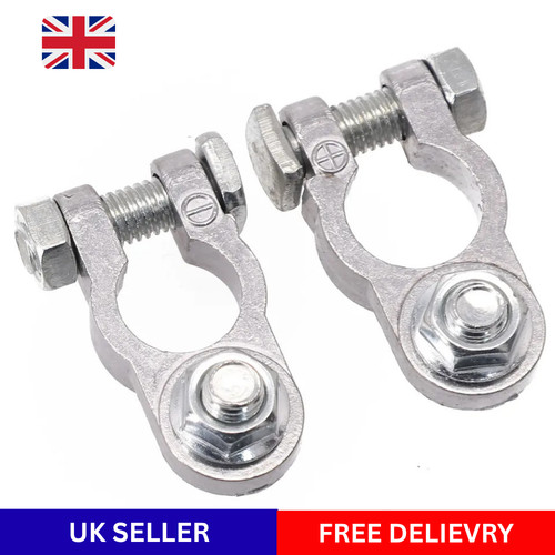 Battery terminals positive - terminals,